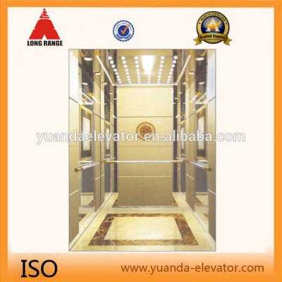 Yuanda luxury passenger lift