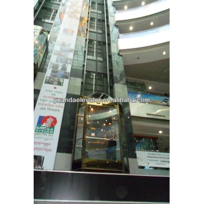 Yuanda shopping mall outdoor lift