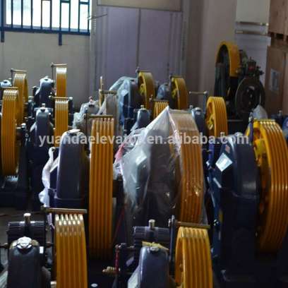 Yuanda gearless hoist machine for passenger elevator